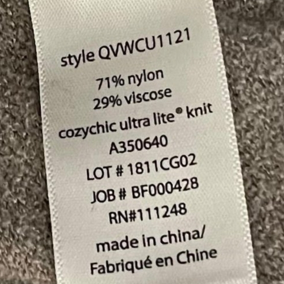 Barefoot Dreams Beige Long Open-Front Sweater - Picture 3 of 3